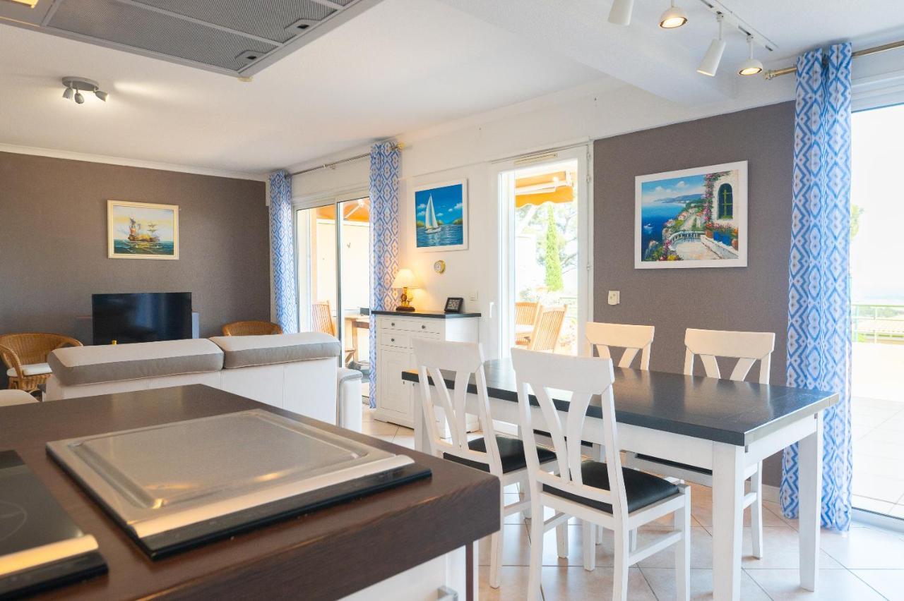 La Cle Vue Mer, Clim, Terrasse, Parking A Hyeres Exterior photo